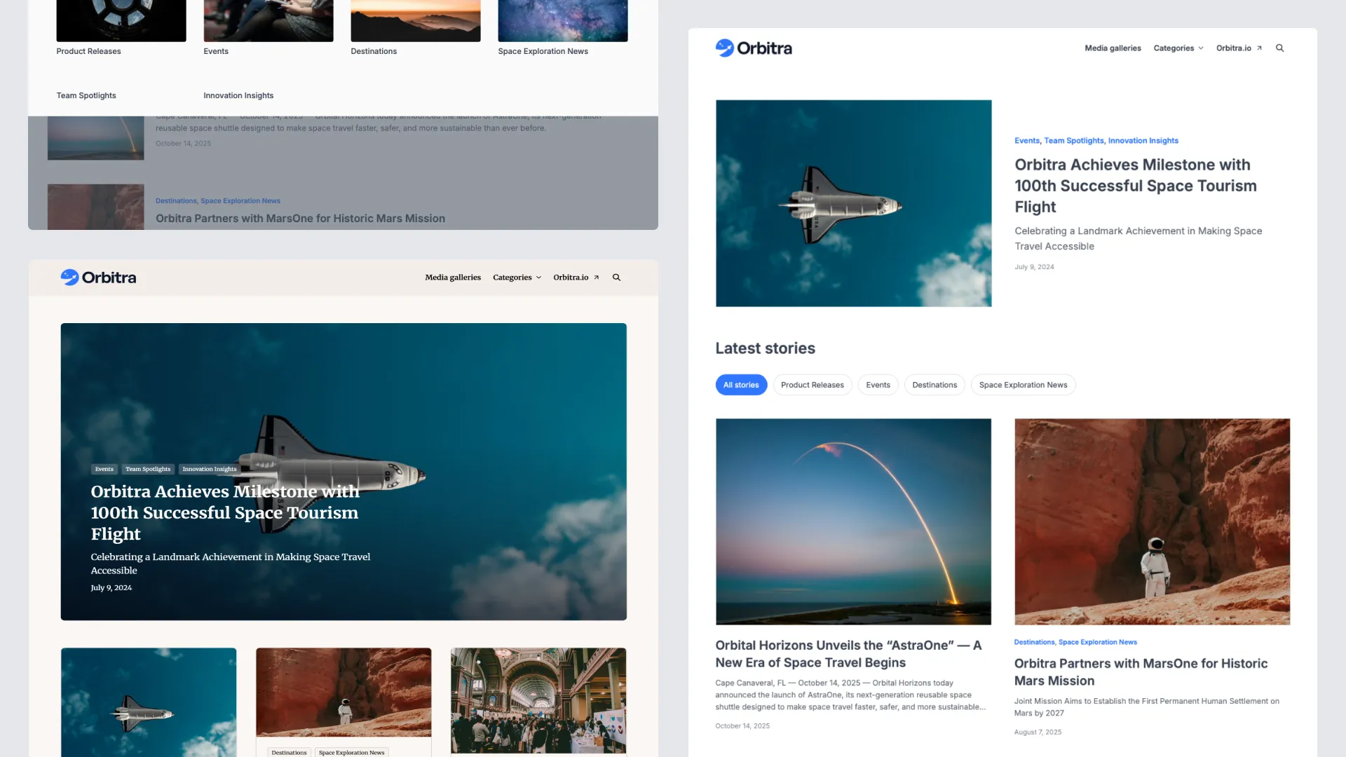 Designing a new default newsroom theme for Prezly - Image 1